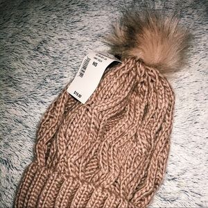 Beanie Hat With Pom Pom